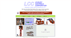 Desktop Screenshot of lovejoycontrols.com